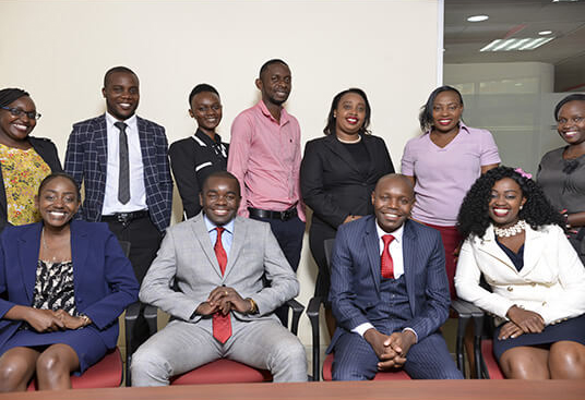 Image of the whole team at NK Mugo & Company Advocates